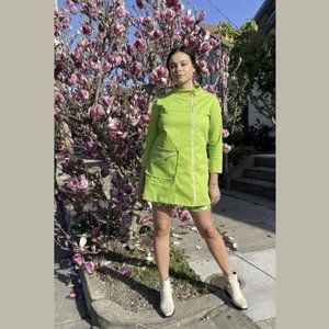 Nooworks Lime Green Long Sleeve Dress